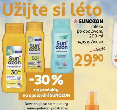 SUNOZON MLKO PO OPALOVN
