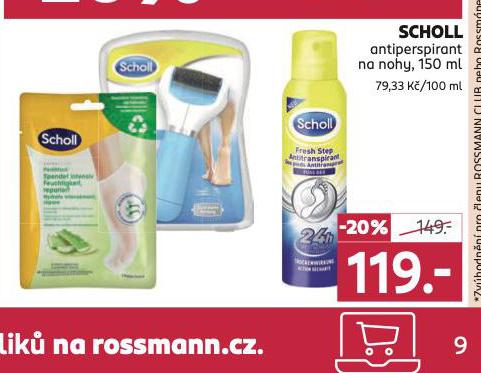 SCHOLL ANTIPERSPIRANT NA NOHY