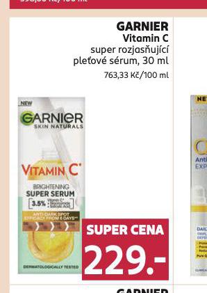 GARNIER VITAMIN C SUPER ROZJASUJC PLEOV SRUM