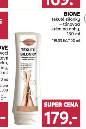 BIONE TEKUT SILONKY