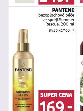 PANTENE BEZOPLACHOV PE VE SPREJI