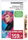 SCHWARZKOPF LIVE SEMIPERMANENTN BARVA