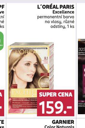 LOREAL PARIS EXCELLENCE PERMANENTN BARVA NA VLASY