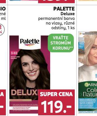 PALETTE DELUXE PERMANENTN BARVA NA VLASY
