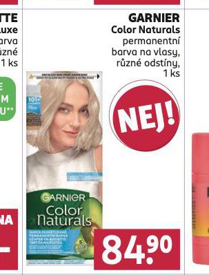 GARNIER COLOR NATURALS PERMANENTN BARVA