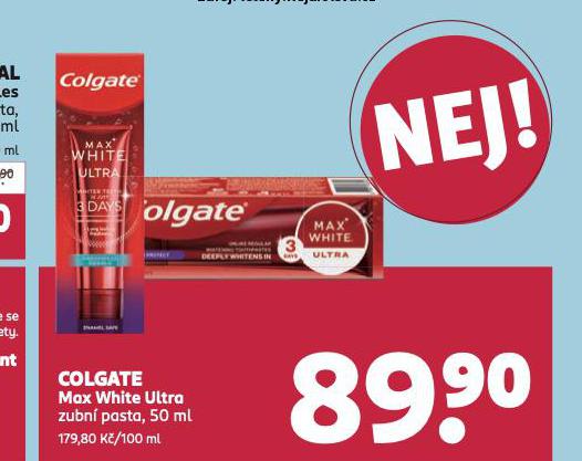 COLGATE MAX WHITE ULTRA ZUBN PASTA