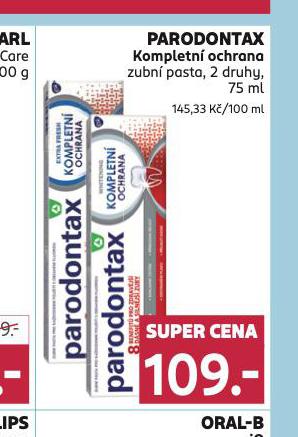 PARODONTAX KOMPLETN OCHRANA ZUBN PASTA