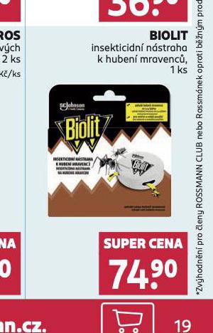 BIOLIT INSEKTICIDN NSTRAHA