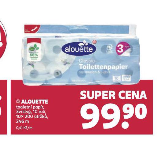 ALOUETTE TOALETN PAPR