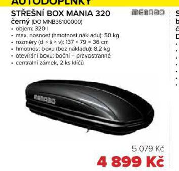 STEN BOX MANIA 320