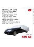 PLACHTA NA AUTO XXL