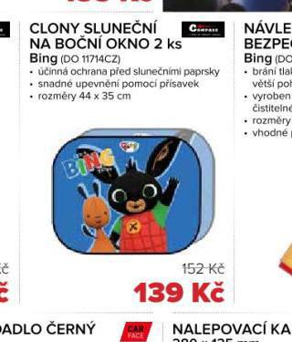 CLONY SLUNEN NA BON OKNO