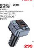 FM TRASMITTER BT, HANDSFREE