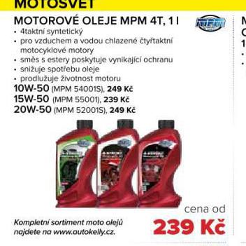 MOTOROV OLEJ 10W-50
