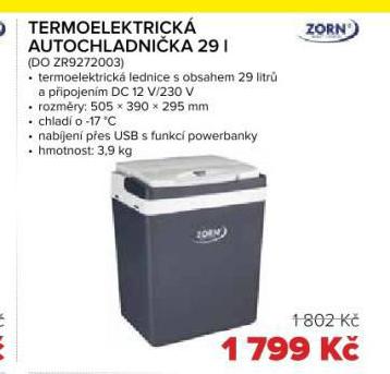 TERMOELEKTRICK AUTOCHLADNIKA 29 L