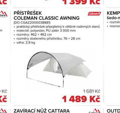 PSTEEK COLEMAN CLASSIC AWNING