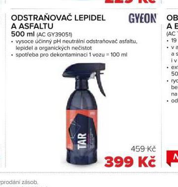 ODSTRAOVA LEPIDEL A ASFALTU