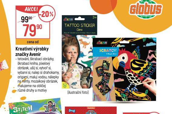 KREATIVN VROBKY ZNAKY AVENIR