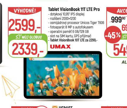 TABLET VISINBOOK 11T LTE PRO