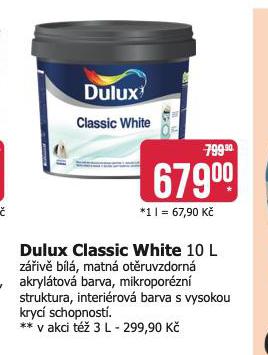 DULUX CLASSIC WHITE
