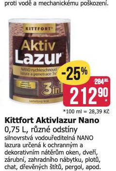 KITTFORT AKTIVLAZUR NANO