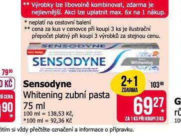 SENSODYNE ZUBN PASTA