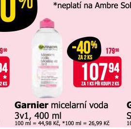 GARNIER MICELRN VODA