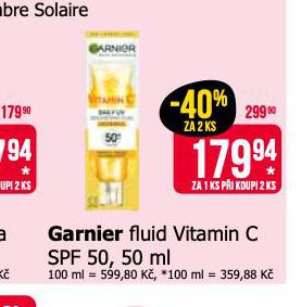 GARNIER FLUID VITAMIN C