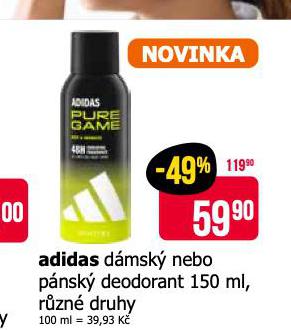 ADIDAS DEODORANT