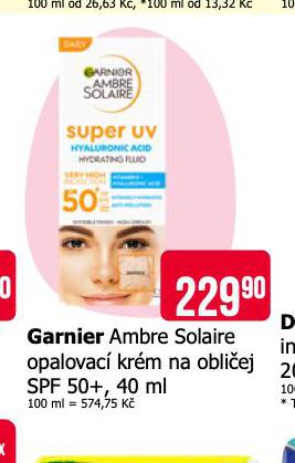 GARNIER AMBRE SOLAIRE OPALOVAC KRM NA OBLIEJ