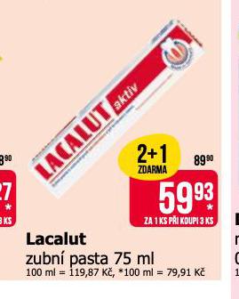 LACALUT AKTIV ZUBN PASTA