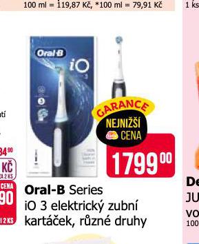 ORAL-B ELEKTRICK ZUBN KARTEK