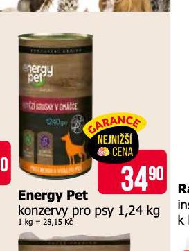ENERGY PET KONZERVY PRO PSY