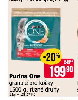 PURINA ONE GRANULE PRO KOKY