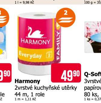 HARMONY KUCHYSK UTRKY
