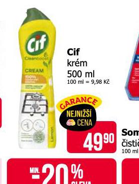 CIF KRM