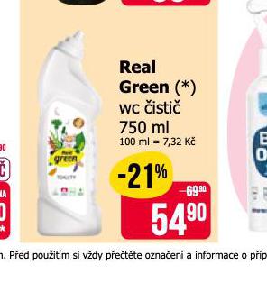 REAL GREEN WC ISTI