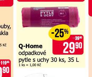 Q HOME ODPADKOV PYTLE S UCHY