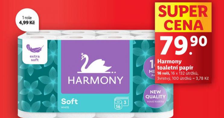 HARMONY TOALETN PAPR