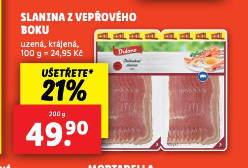 SLANINA Z VEPOVHO BOKU