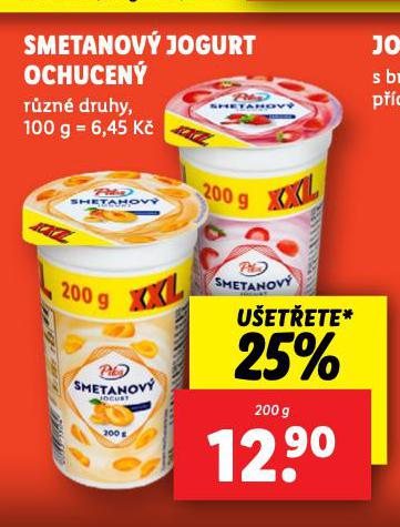 SMETANOV JOGURT OCHUCEN