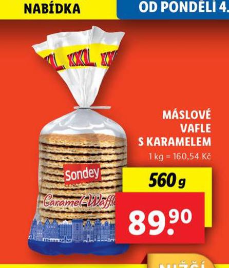 MSLOV VAFLE S KARAMELEM