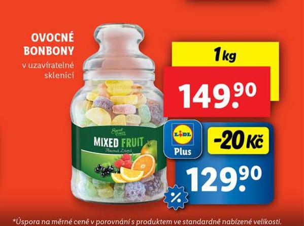 OVOCN BONBONY