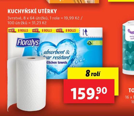 FLORALYS KUCHYSK UTRKY