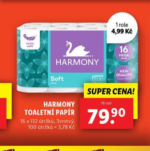 HARMONY TOALETN PAPR