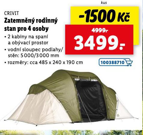 ZATEMNN RODINN STAN PRO 4 OSOBY