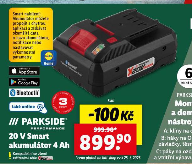 20 V SMART AKUMULTOR 4 Ah