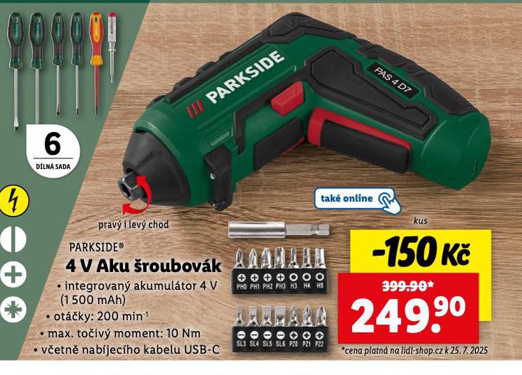 4 V AKU ROUBOVK