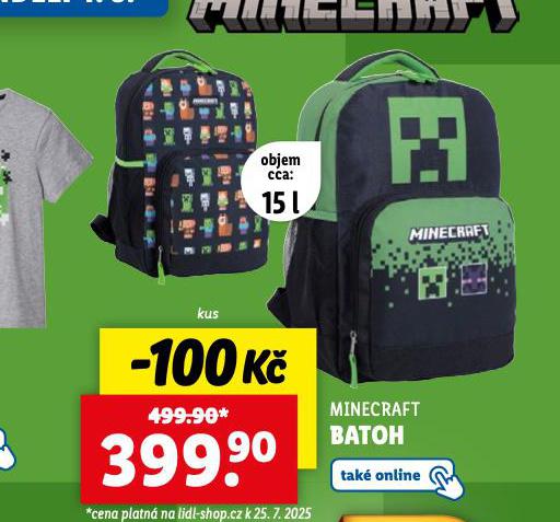 BATOH MINECRAFT