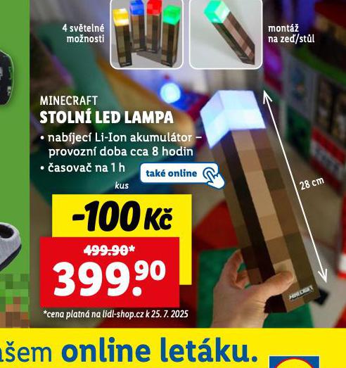 STOLN LED LAMPA